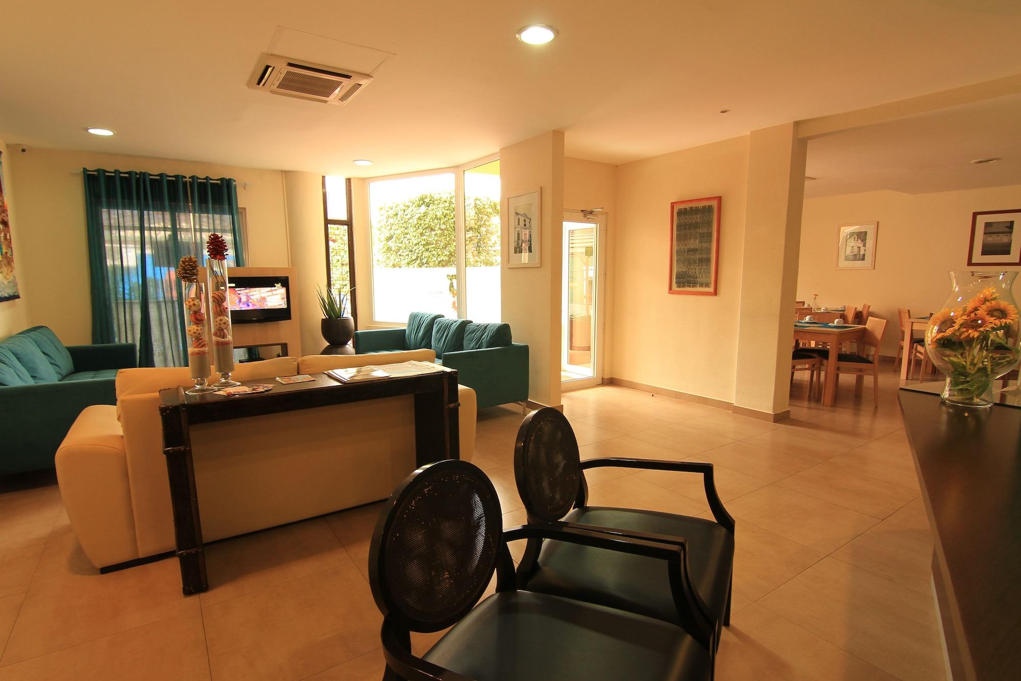 Vista Lobby Hotel Santa Maria
