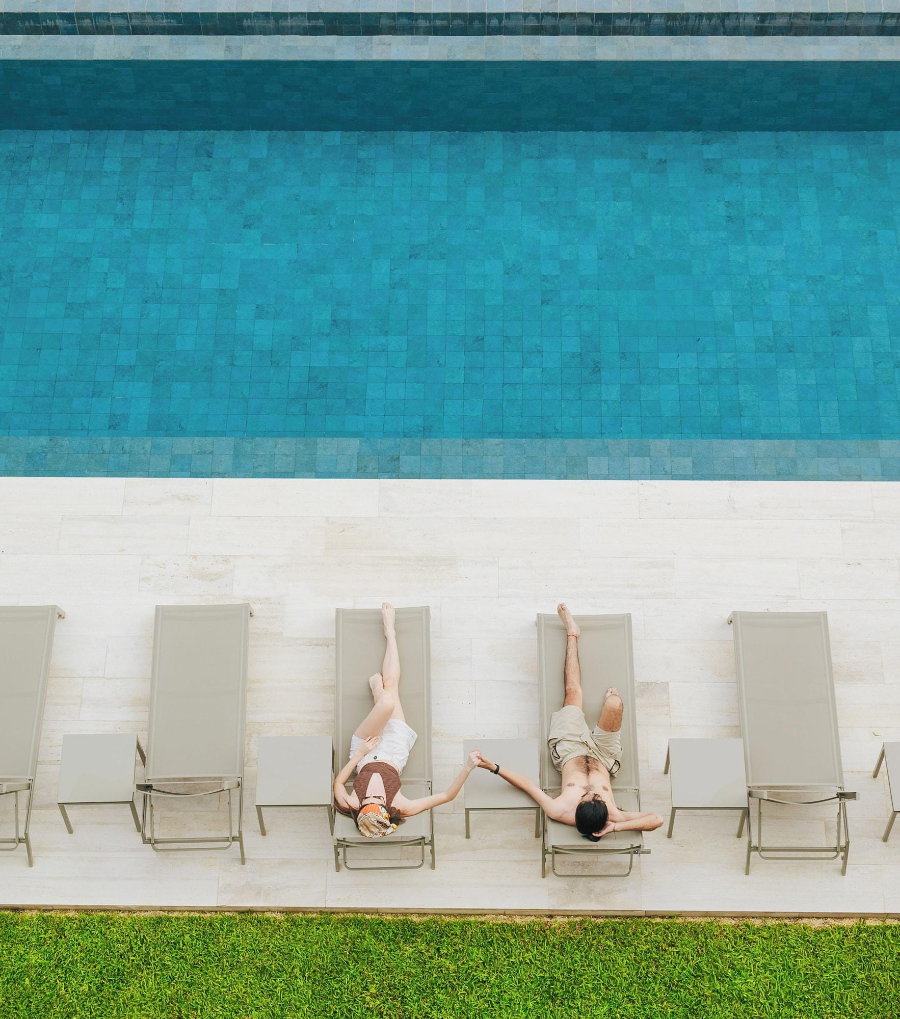 Vista Piscina Sierra Mar