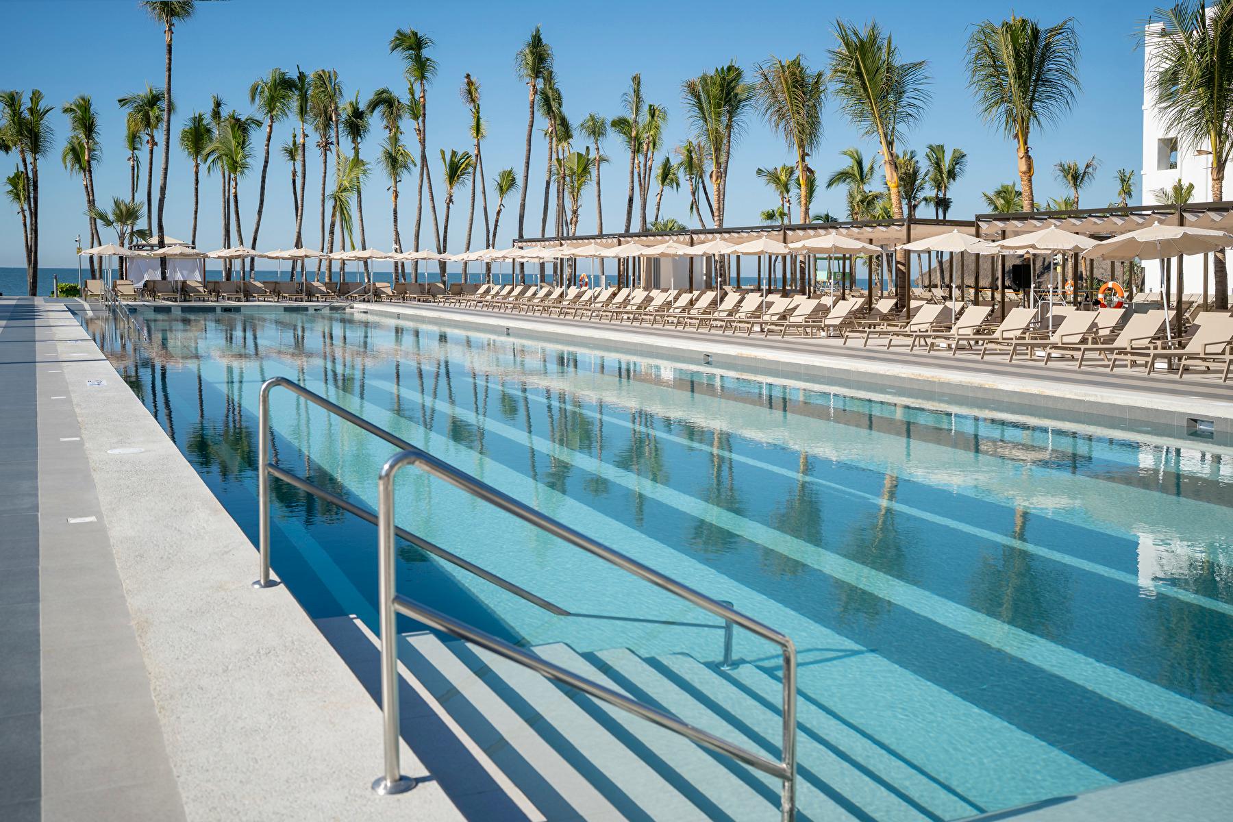 Vista Piscina Riu Flamingos - All Inclusive