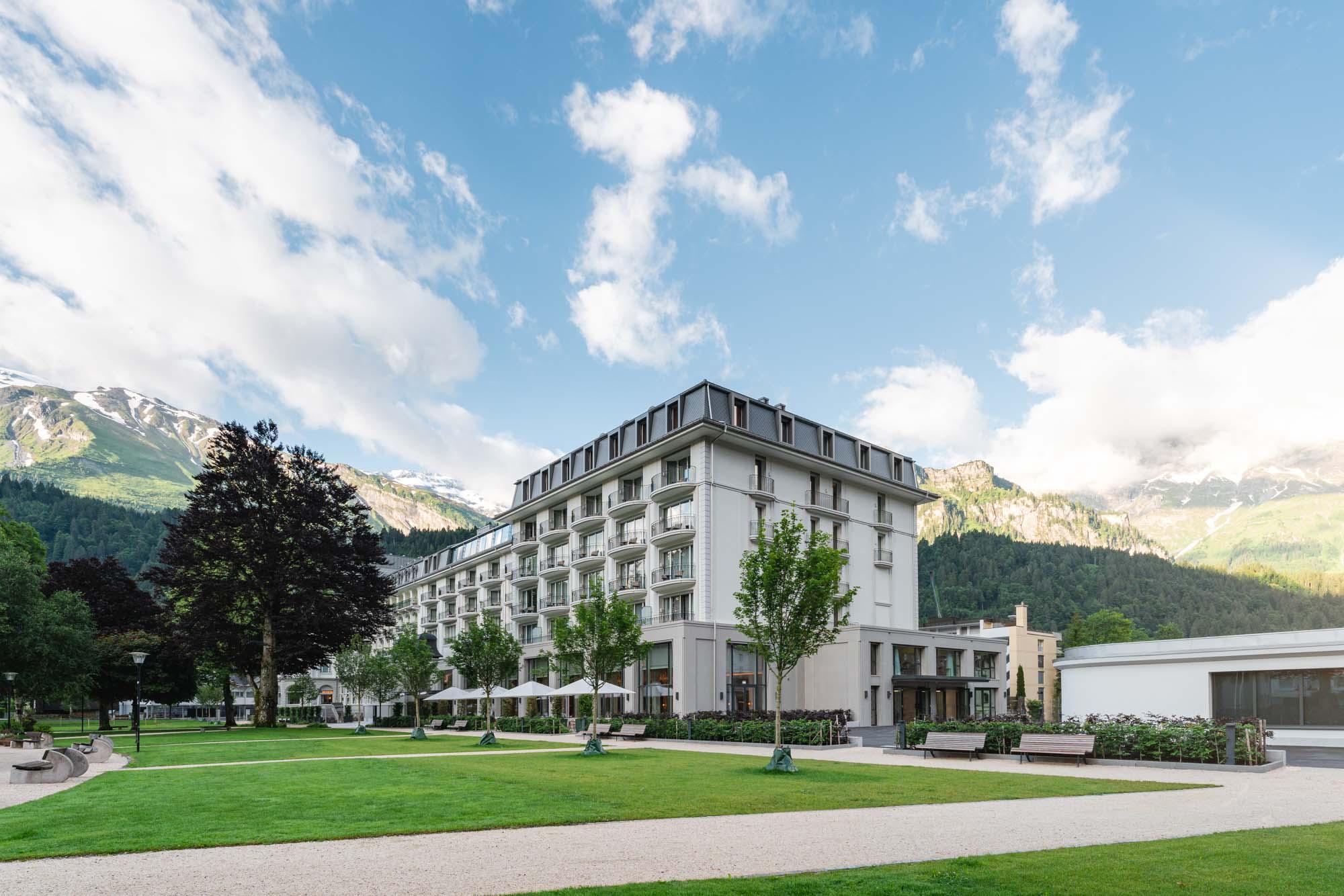Vista Exterior Kempinski Palace Engelberg