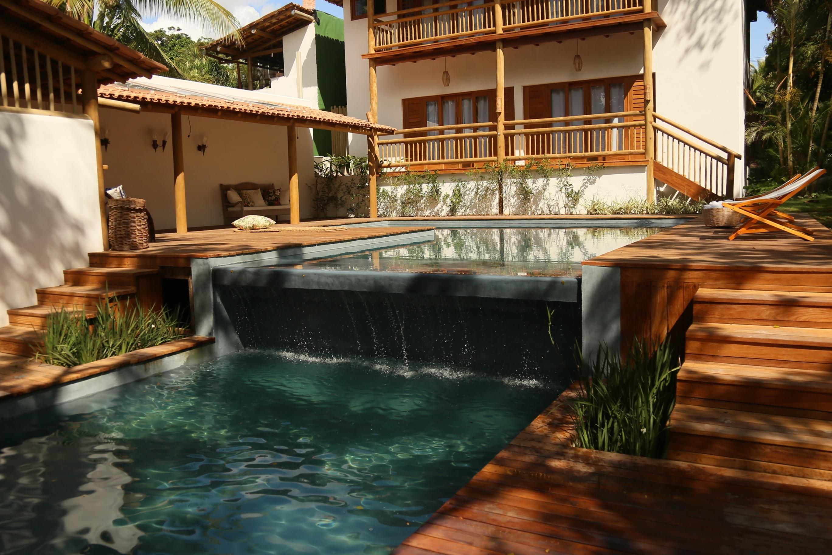 Vista Piscina Pousada Recanto do Sol