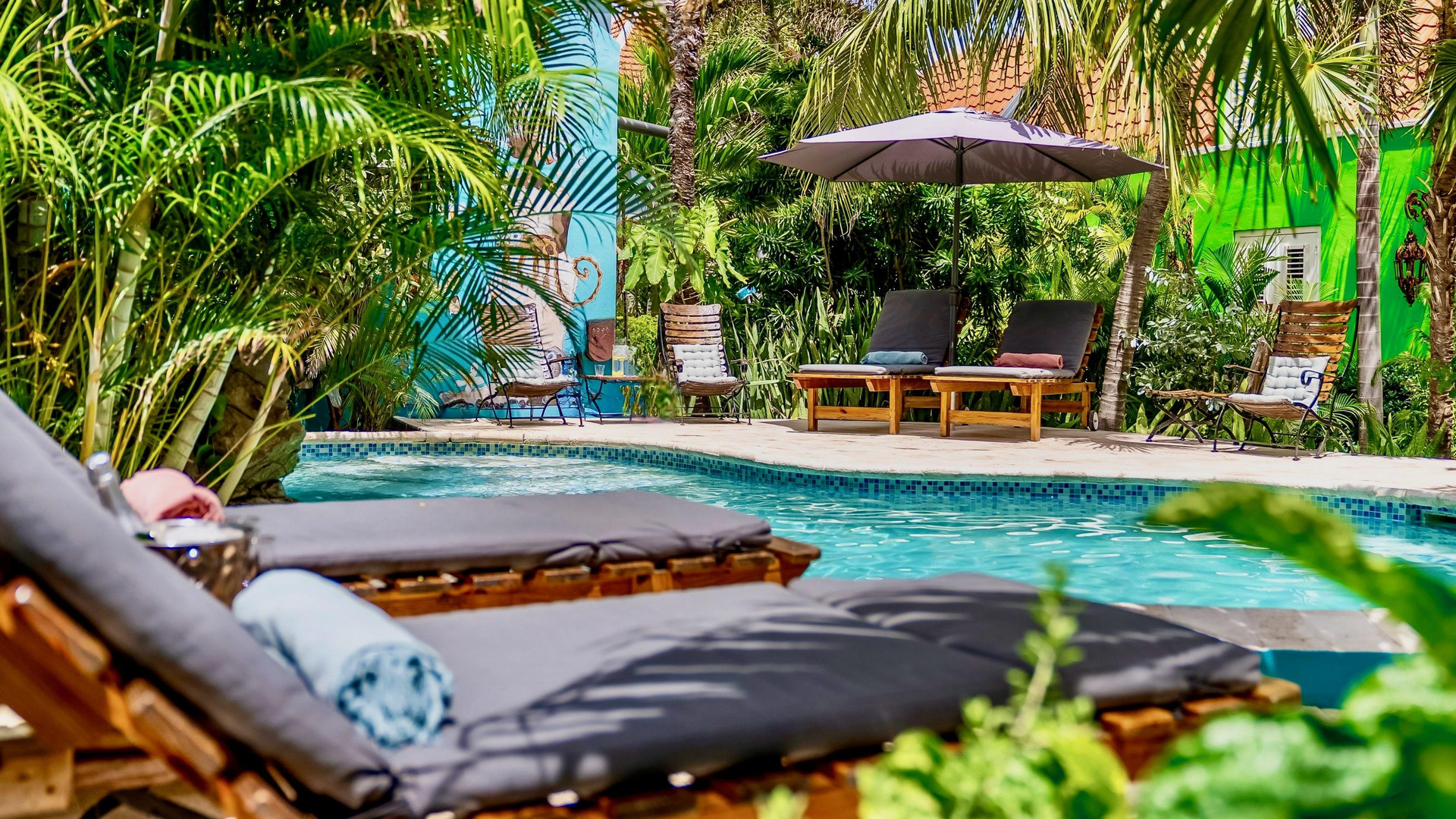 Vista Piscina Pietermaai Boutique Hotel