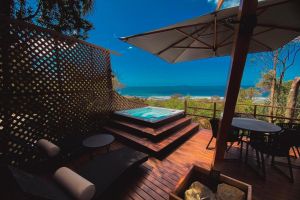 Alojamiento - Cabana Romântica vista mar com duas spas privativas