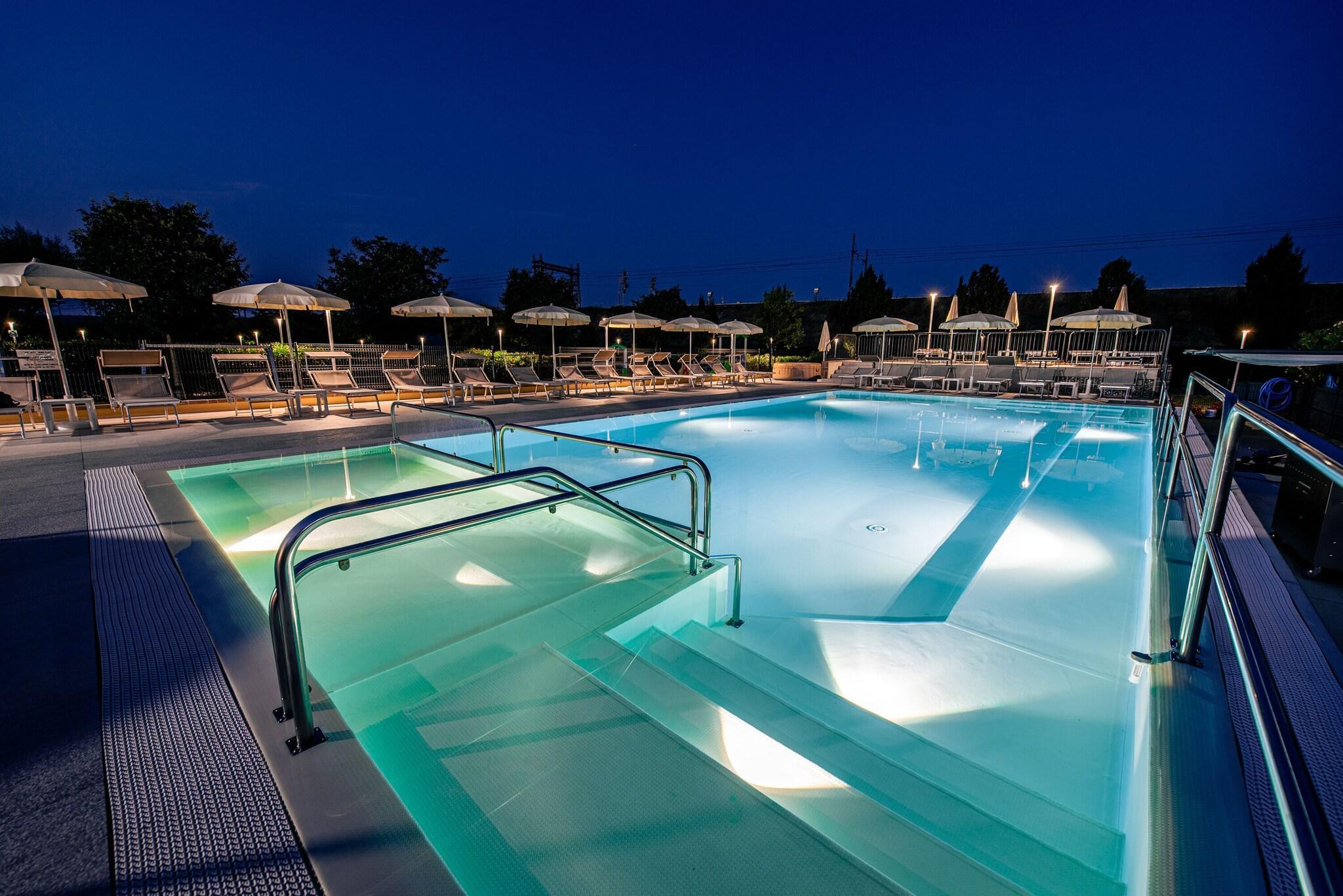 Vista Piscina Hotel Fracanzana