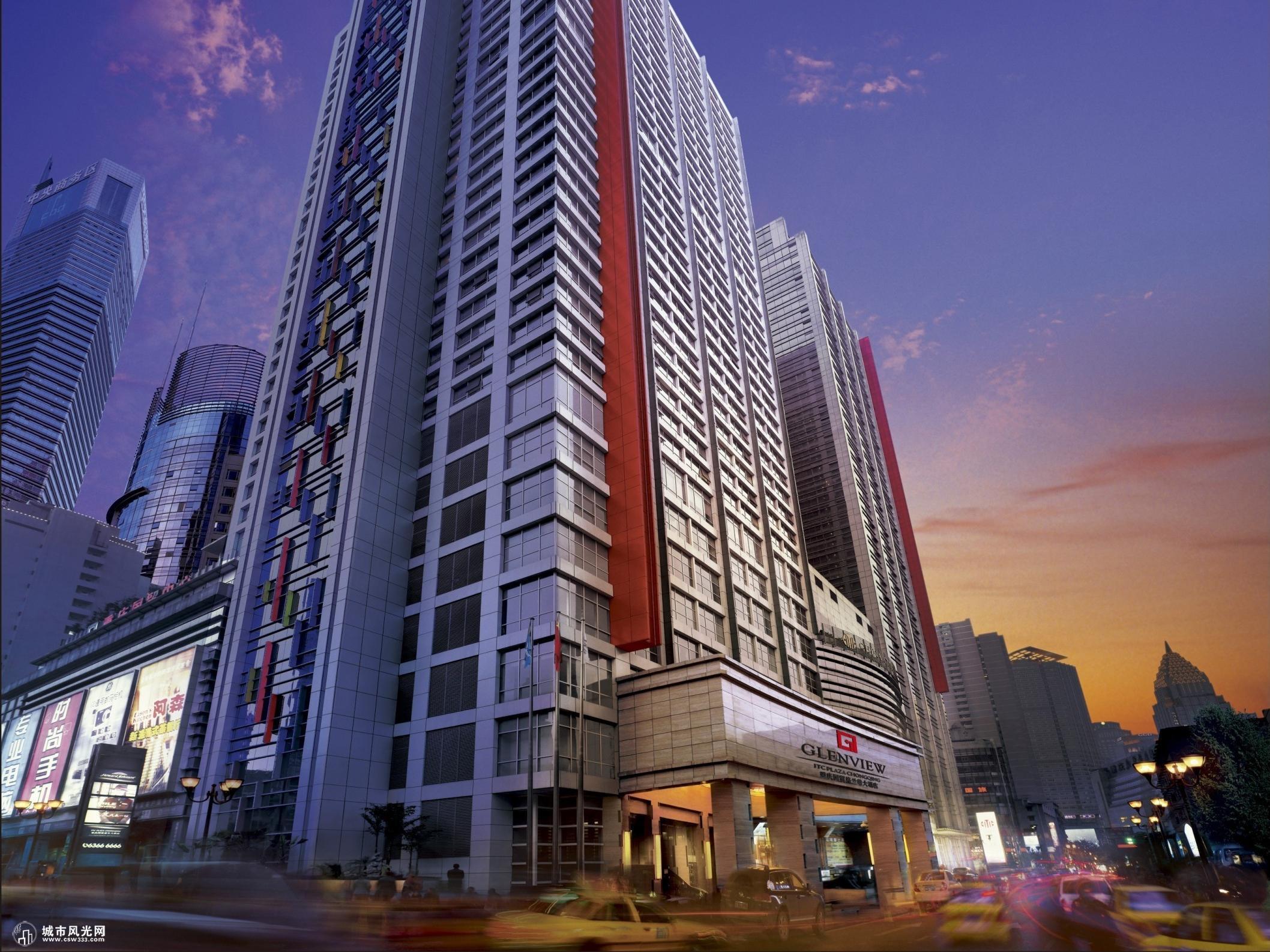 Vista Exterior Glenview ITC Plaza Chongqing