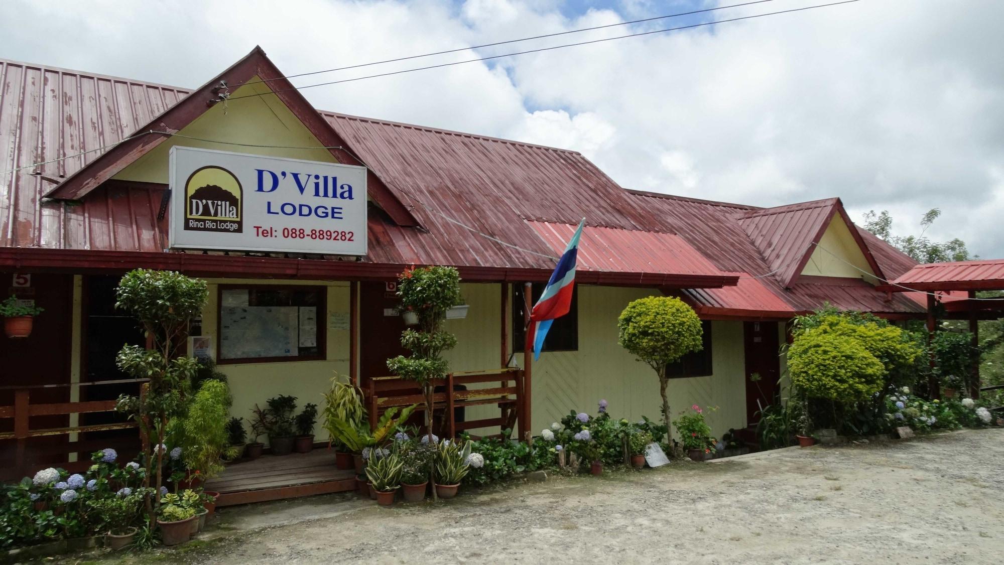 Vista Exterior D'Villa Rina Ria Lodge