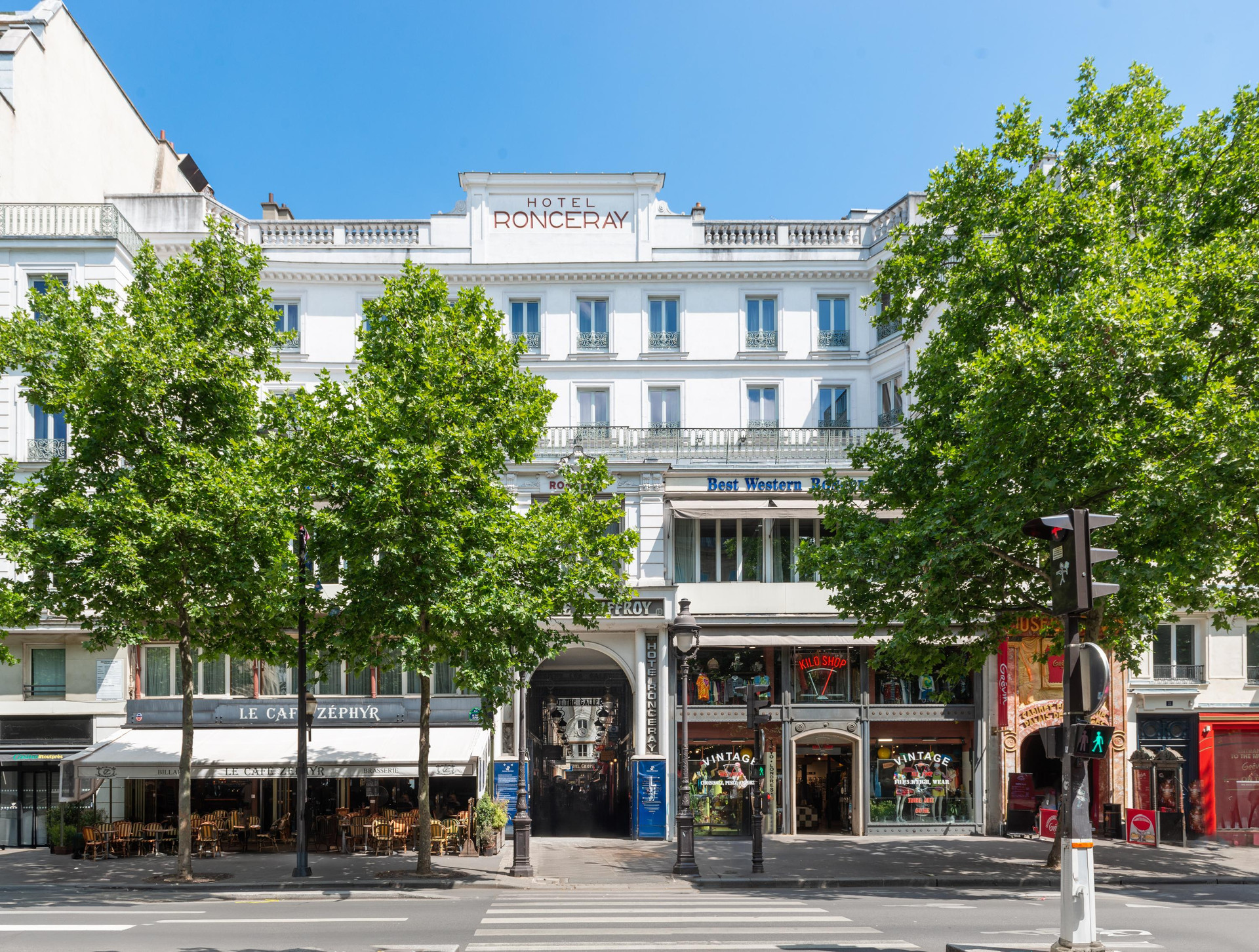 Vista Exterior Best Western Hotel Ronceray Opera