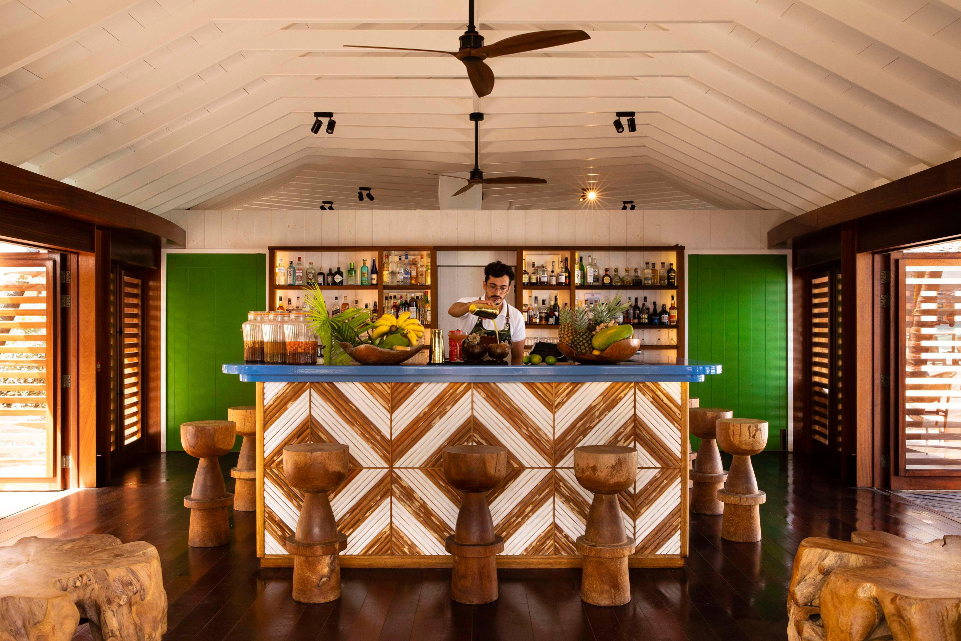 Bar/Salón Le Manapany Cottages & Spa