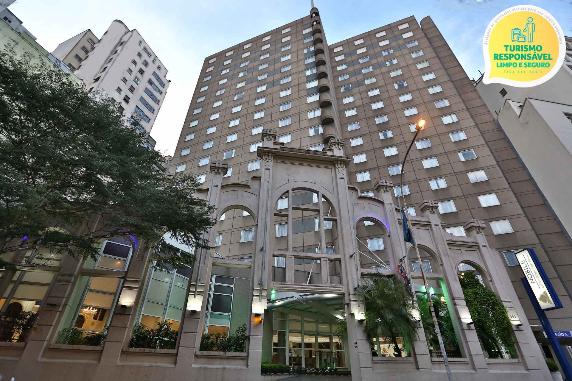 Vista Exterior Slaviero Downtown São Paulo