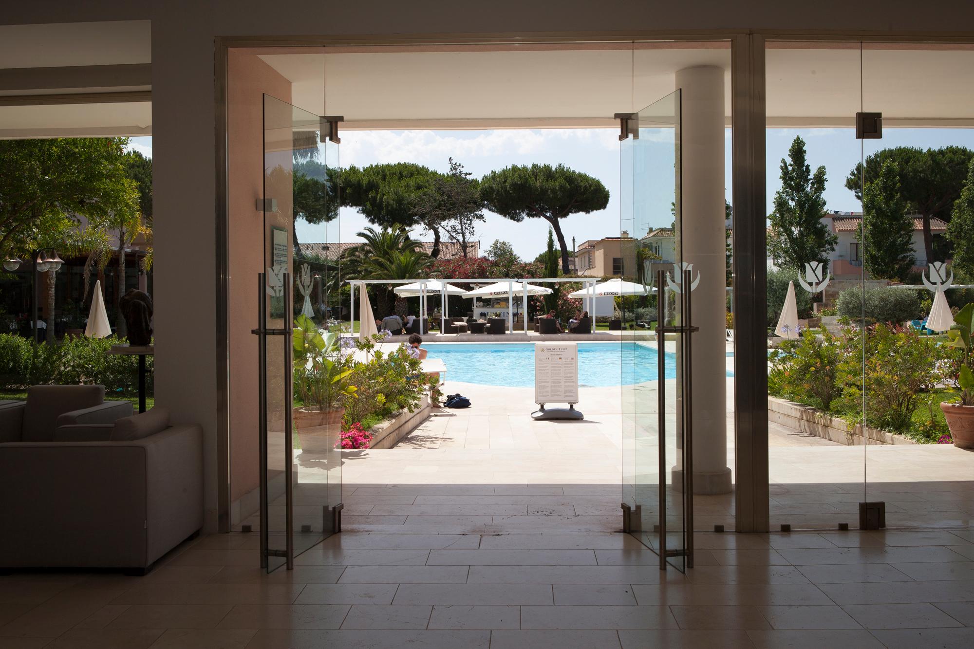 Vista Lobby Hotel Isola Sacra Rome Airport