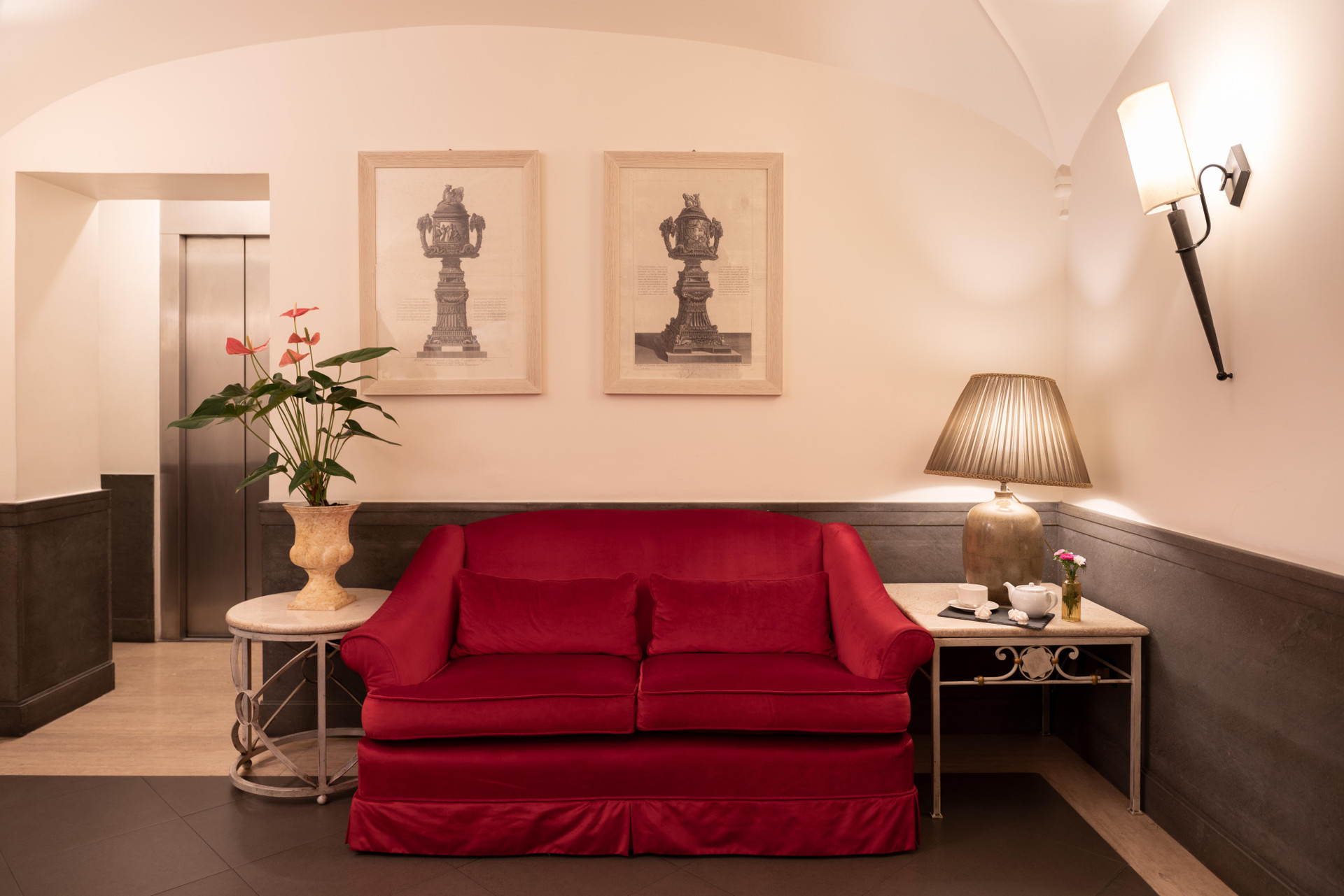 Vista Lobby Hotel Villa Glori